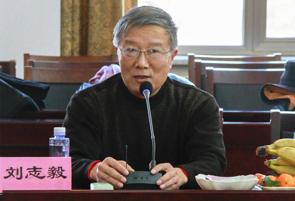 矿业与煤炭学院教师代表刘志毅发言